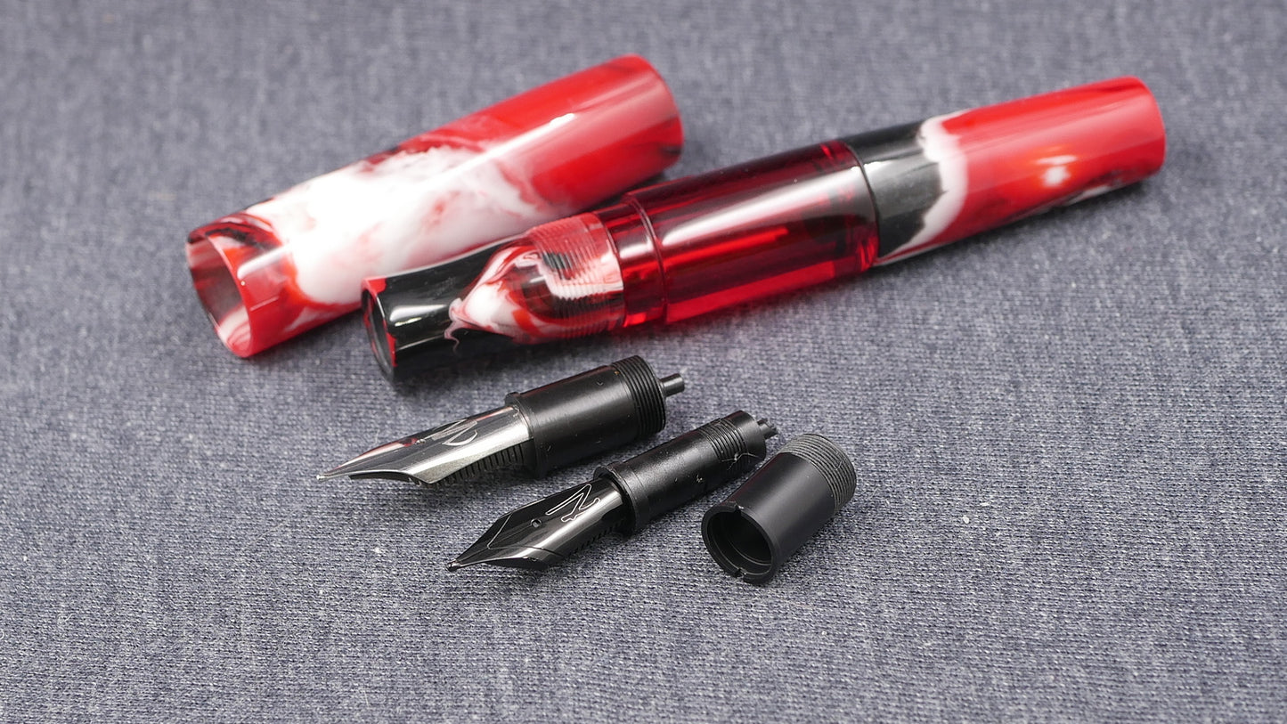 Townsend - Large - Fountain Telling chocolate covered strawberries resin - syringe filler - #8 and #6 nib