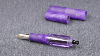 Townsend - Large – Eel and Anchor Purples resin - syringe filler - #8 and #6 nib