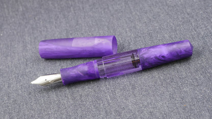 Townsend - Large – Eel and Anchor Purples resin - syringe filler - #8 and #6 nib
