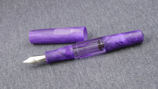 Townsend - Large – Eel and Anchor Purples resin - syringe filler - #8 and #6 nib
