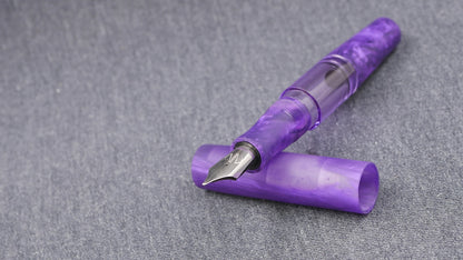 Townsend - Large – Eel and Anchor Purples resin - syringe filler - #8 and #6 nib