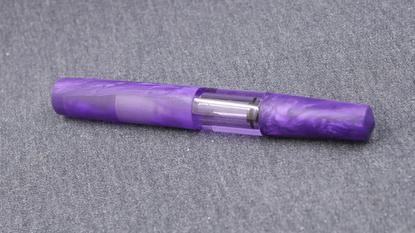 Townsend - Large – Eel and Anchor Purples resin - syringe filler - #8 and #6 nib