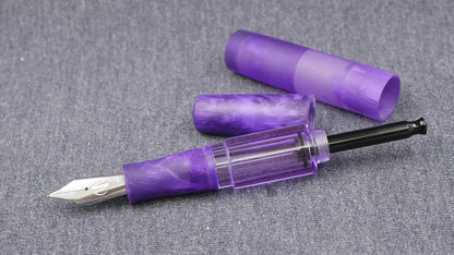 Townsend - Large – Eel and Anchor Purples resin - syringe filler - #8 and #6 nib