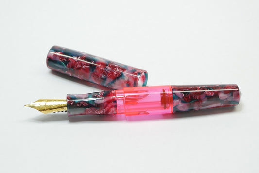 Townsend - Large - Flowery Fleck cellulose acetate