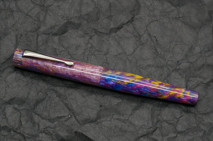 Townsend - Small – Eel & Anchor Retro 90s resin - 3 - clip - #6 nib