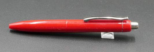 Preston Ballpoint - Solid red acrylic