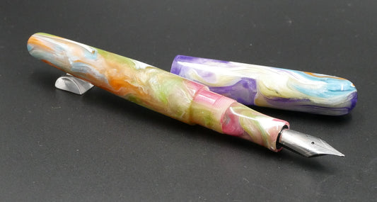 Majestic - Small - Turnt Pen Co Duplo resin - #6 nib