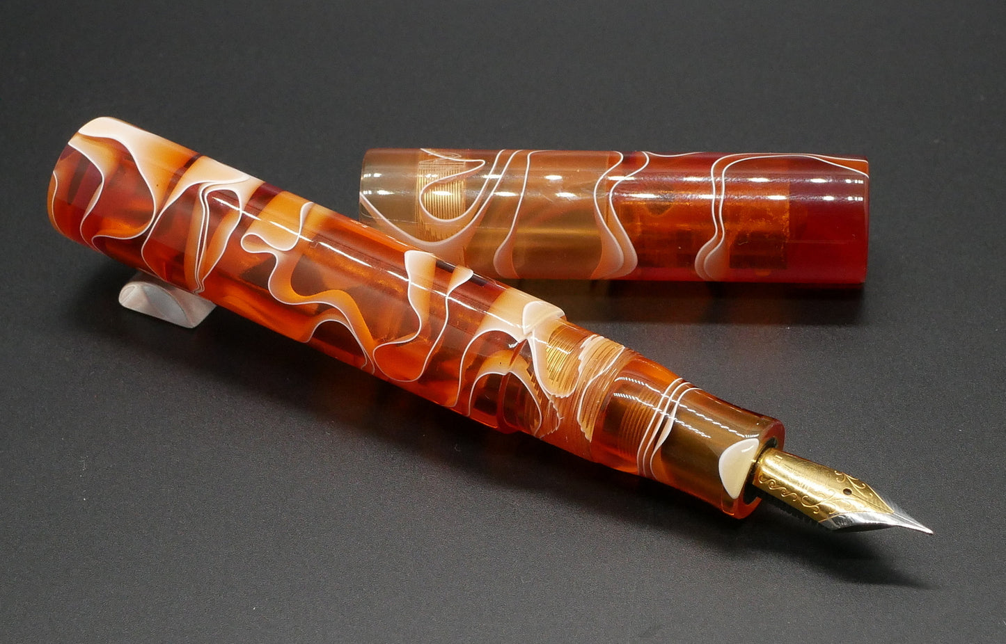 Eastman -Large– Amber Water acrlyic - #6 nib