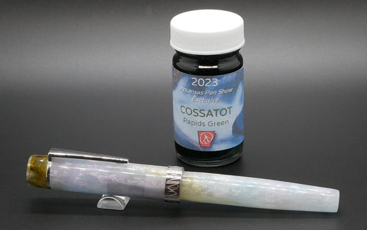 Orville Cossatot #10/10 - Small - D Squared Arkansas Abalone resin - #6 nib