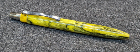 Preston Ballpoint -   Corrl Creatons Burnt Yellow resin  -