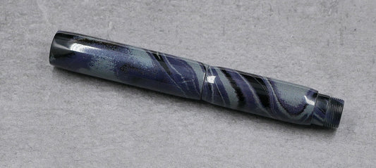Como - Slim - Nikko Purple/Gray swirl - #5 nib