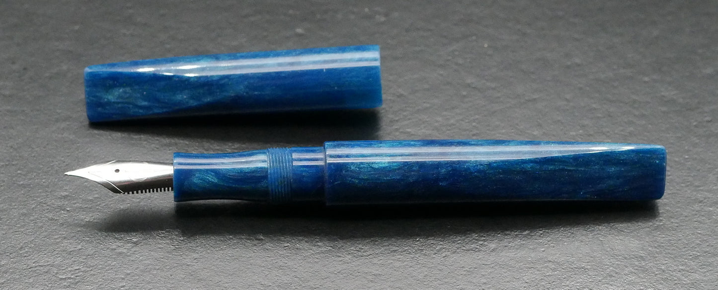 Prospector - Small –   D Squared Blue Depths resin - #6 nib