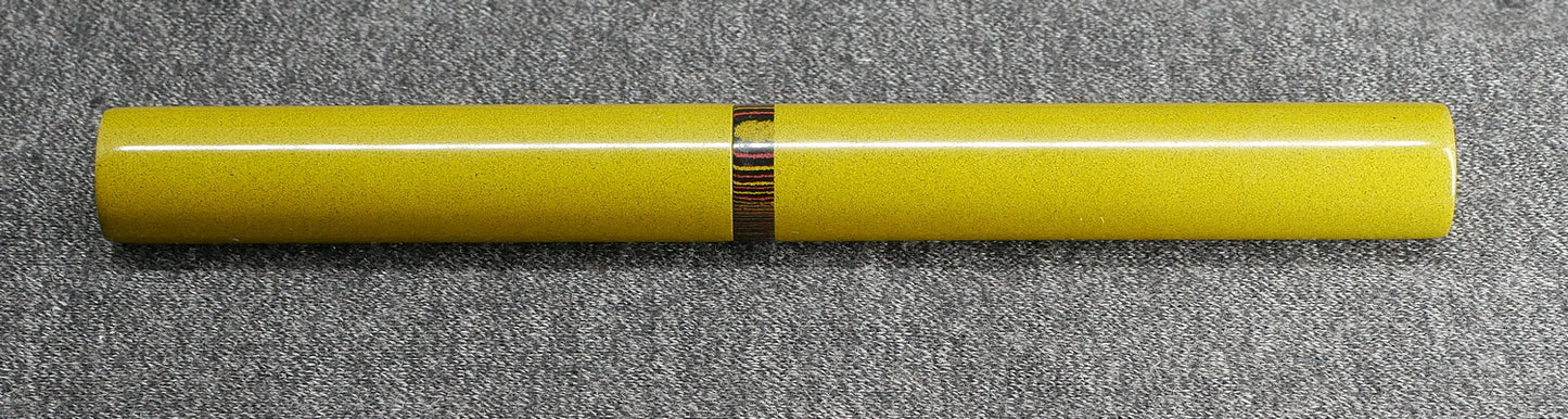 Eastman -Small – Nikko Yellow and Autumn layers ebonite - #6 nib