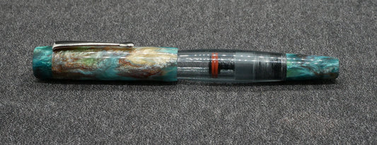 Gibby - Medium - CORRL Dragonfly resin - piston - clip - Jowo #6