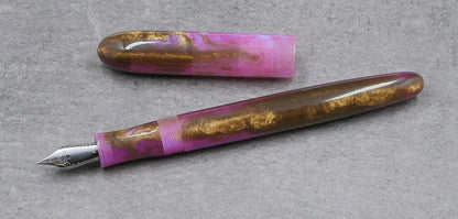 Sumpter - Slim -  D Squared Purple Gold resin - #5 nib