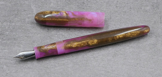 Sumpter - Slim -  D Squared Purple Gold resin - #5 nib